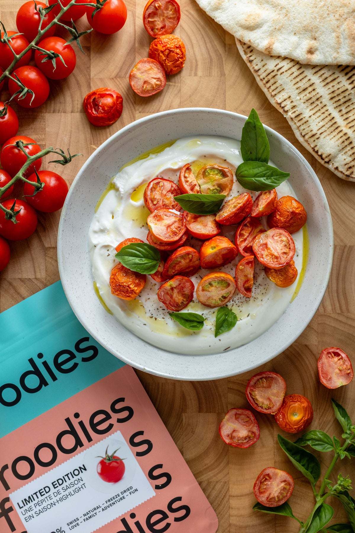froodies freeze dried cherry tomato dip